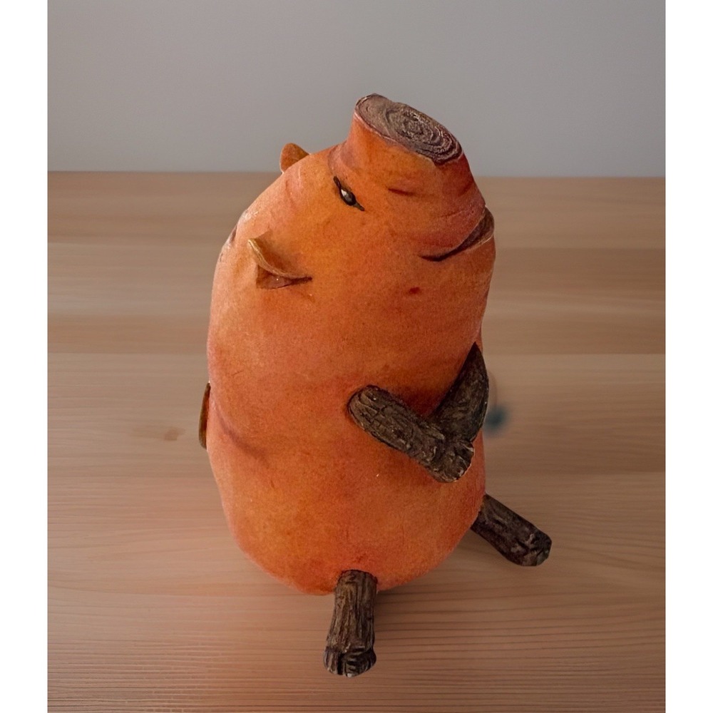 Home Grown Sweet Potato Sitting Pig Enesco Seagull Decor # 4002356